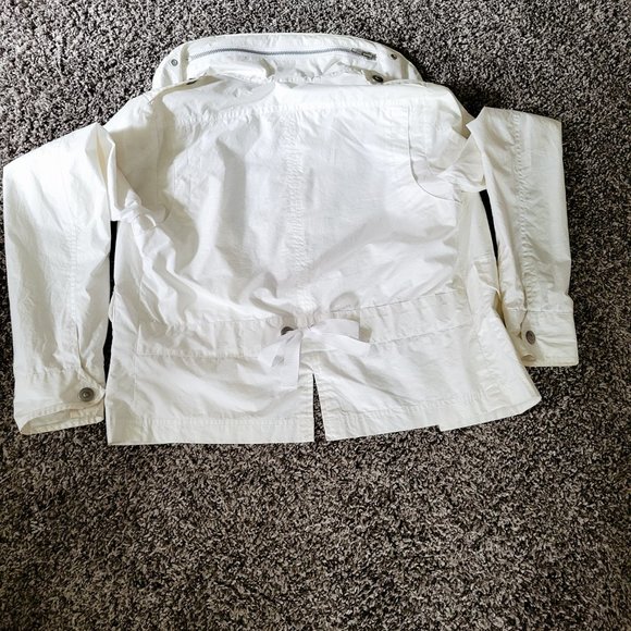 JACOB White Bomber Jacket. Size XS - Picture 2 of 2
